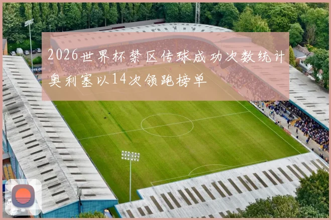 2026世界杯禁区传球成功次数统计奥利塞以14次领跑榜单